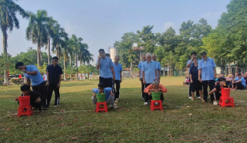 Hoạt động sinh hoạt tập thể tại Trung tâm Bảo trợ xã hội Chánh Phú Hòa