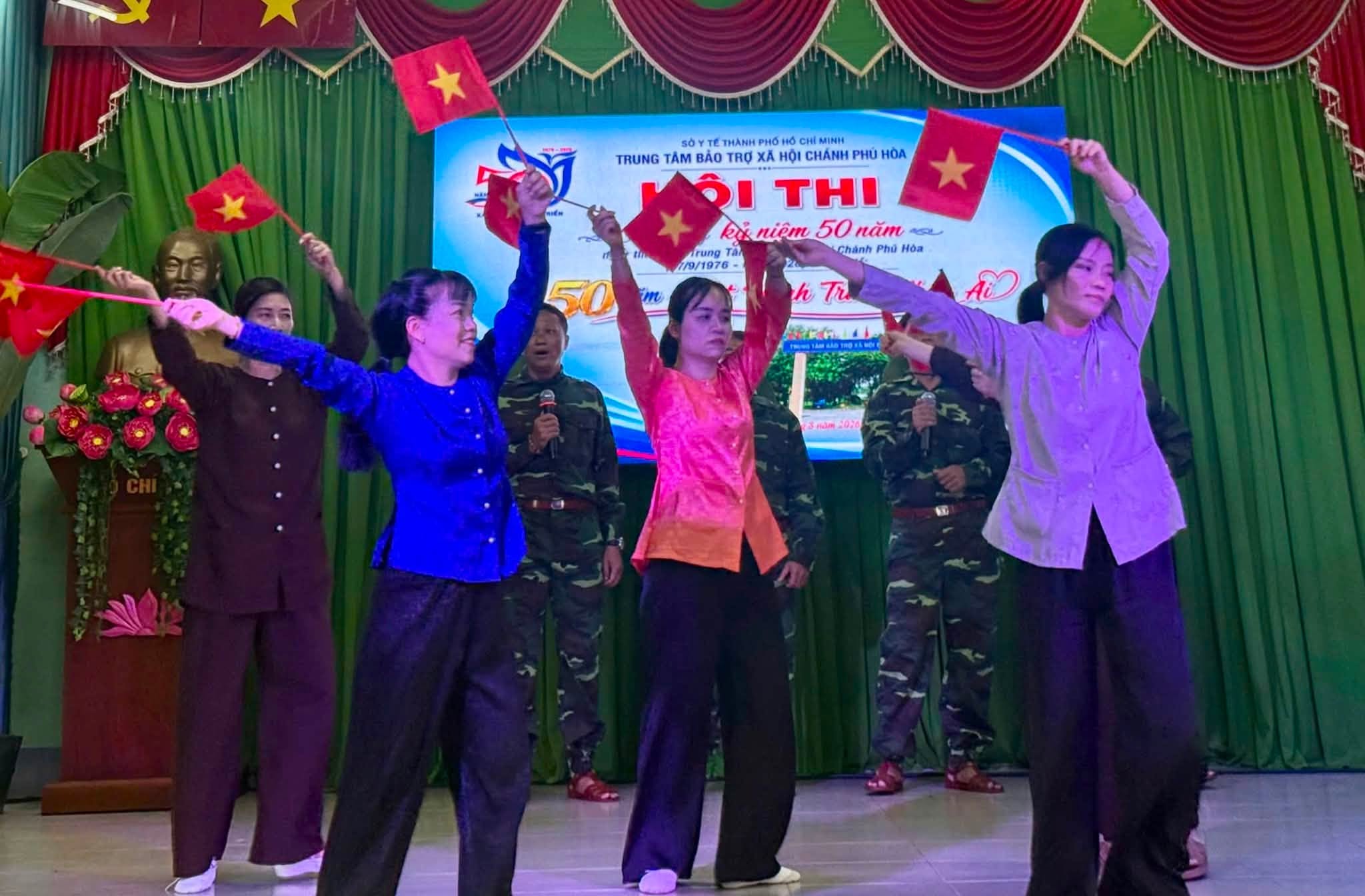 Trung tâm Bảo trợ xã hội Chánh Phú Hòa tăng cường các hoạt động nâng cao đời sống tinh thần cho đối tượng